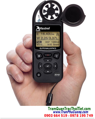 Kestrel 5700 Elite, Máy đo vi khí hậu Kestrel 5700 Elite Weather Meter with Applied Ballistics and LiNK _Xuất xứ Mỹ (Made in USA)